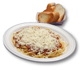 Grecian Corner Greek Spaghetti and Bread