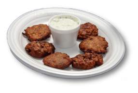 Grecian Corner Zucchini Patties Appetizer